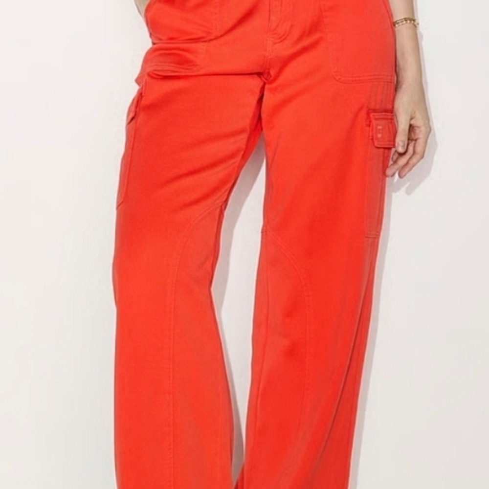 Victoria's Secret Orange Cargo Pants